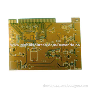 Double-sided PCB laminates with 1oz copper weight and 1.6mm board thickness